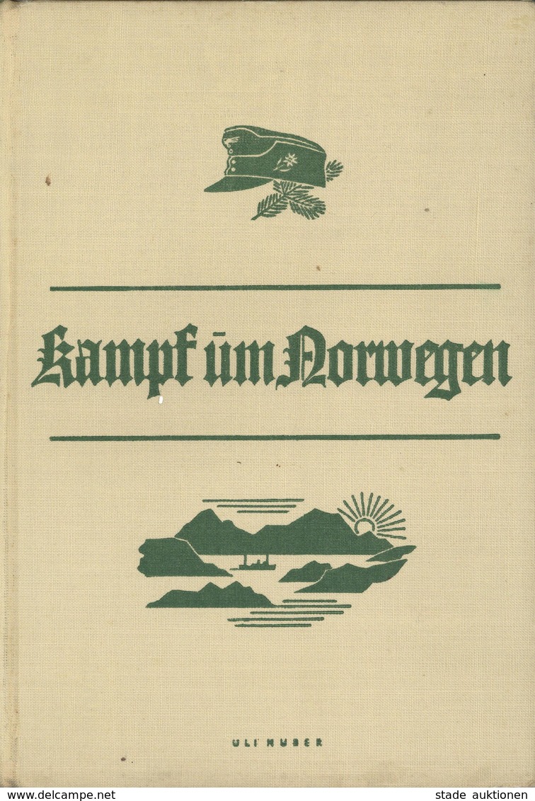Buch WK II Kampf Um Norwegen Hrsg. Oberkommando Der Wehrmacht 1940 Zeitgeschichte Verlag 153 Seiten Viele Abbildungen II - War 1939-45