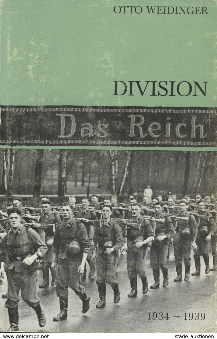 Buch WK II Nachkrieg Division Das Reich Weidinger, Otto 1967 Verlag Munin 352 Seiten Viele Abbildungen Und Skizzen Schut - Weltkrieg 1939-45