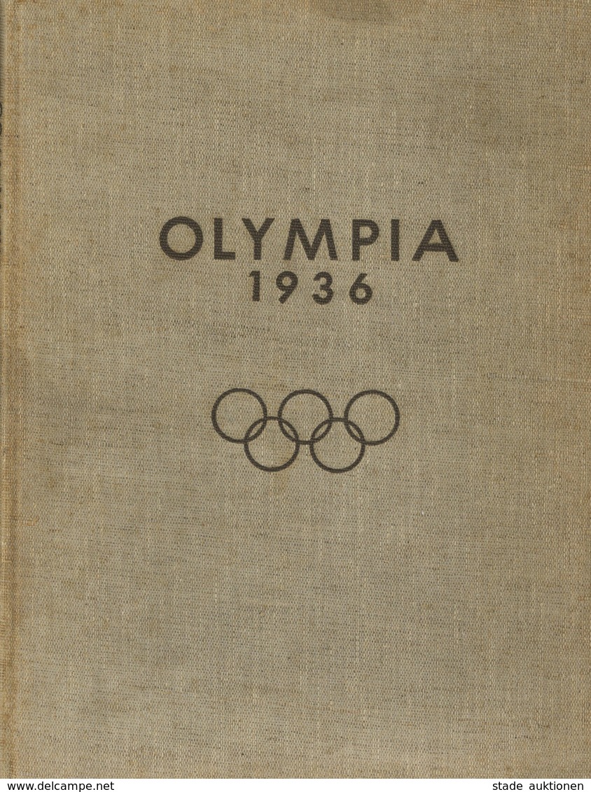 Buch WK II Olympia 1936 Könitzer, Willi Fr. 1936 Reichssportverlag 174 Seiten Sehr Viele Abbildungen II (fleckig) - Weltkrieg 1939-45