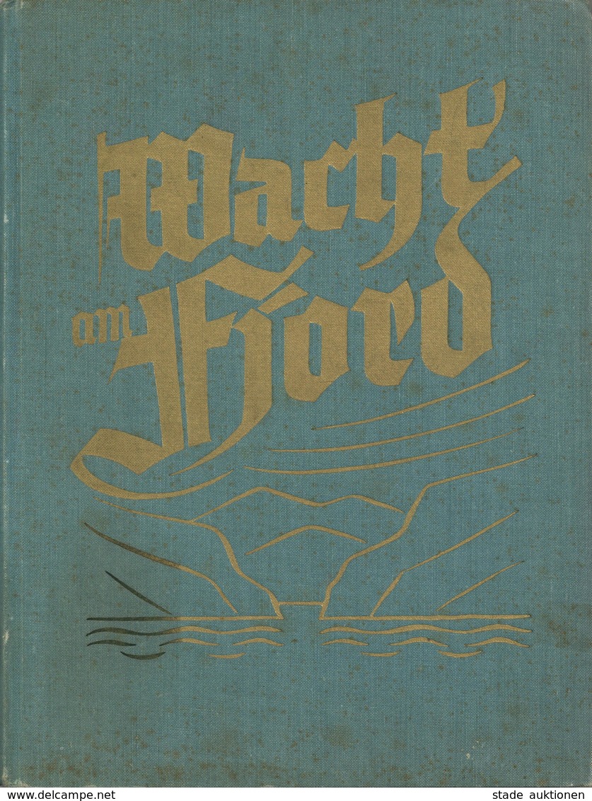 Buch WK II Wacht Am Fjord Erinnerungsbuch Des Onf. Regt. Von Beeren Gieseking, E. 1941 Bildband Verlag Nordland II - Weltkrieg 1939-45