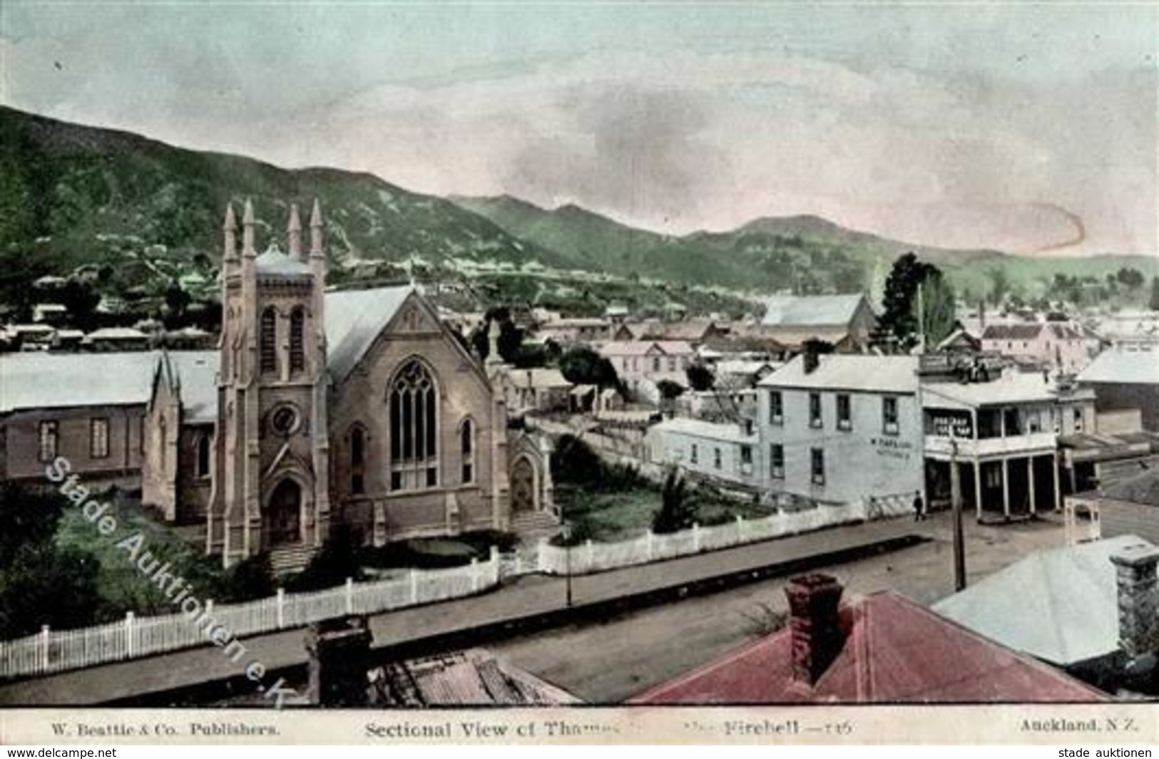 Synagoge AUCKLAND,Neuseeland - I-II Synagogue - Judaika