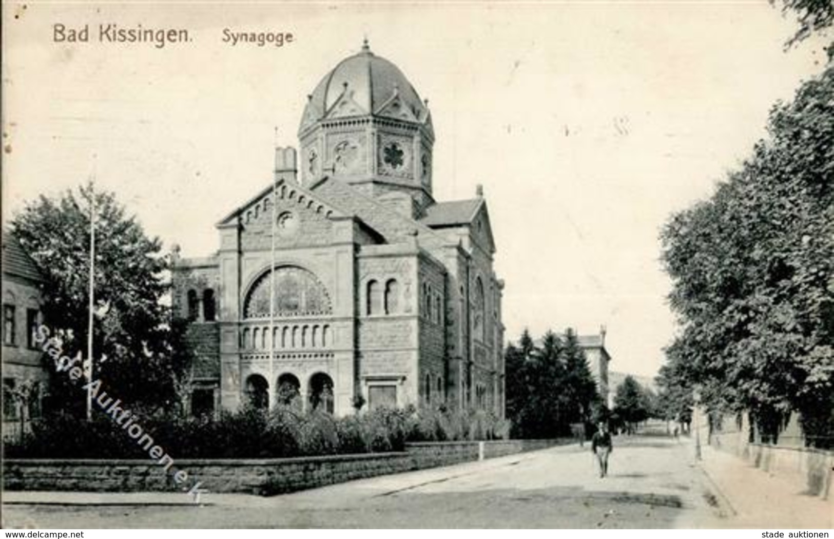 Synagoge Bad Kissingen (8730) Ansichtskarte 1911 I-II Synagogue - Giudaismo