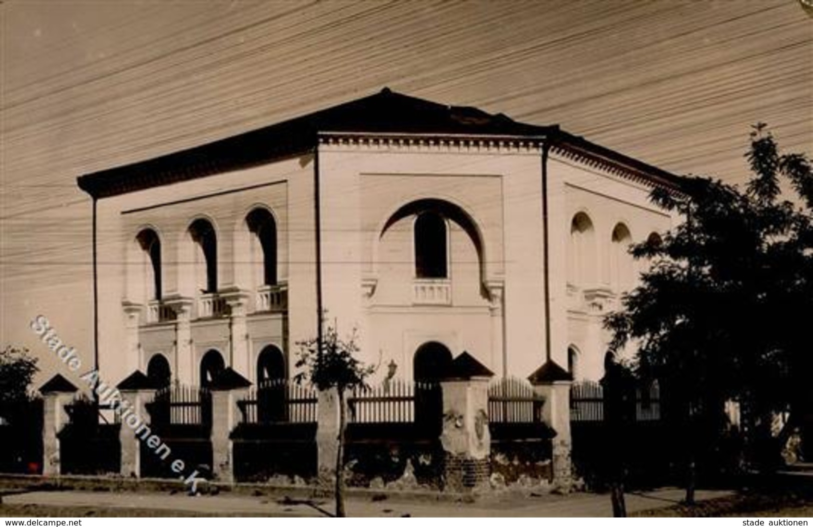 Synagoge Berlin (1000) Foto-Karte I-II Synagogue - Giudaismo