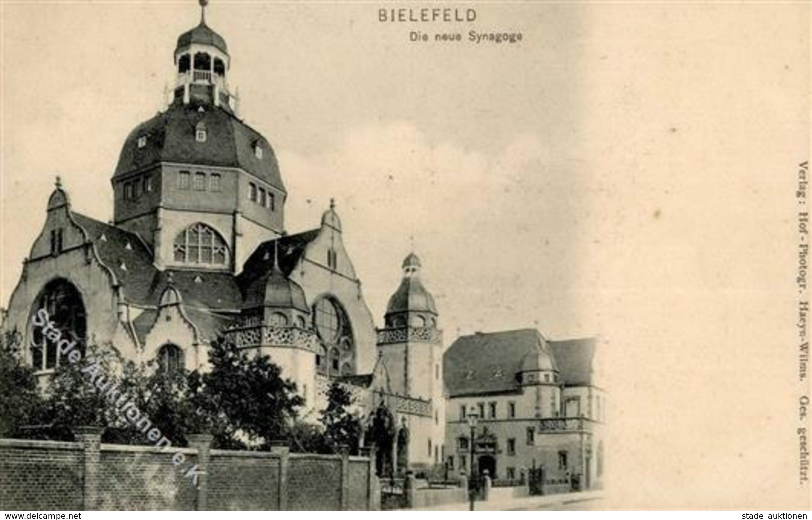 Synagoge BIELEFELD - Die Neue Synagoge I-II Synagogue - Giudaismo