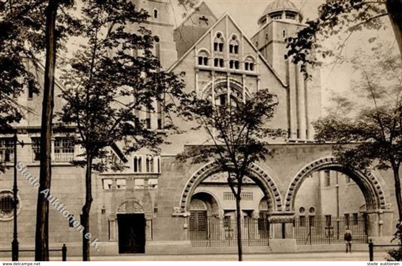 Synagoge FRANKFURT/Main - Synagoge In Der Friedberger Anlage I Synagogue - Judaika