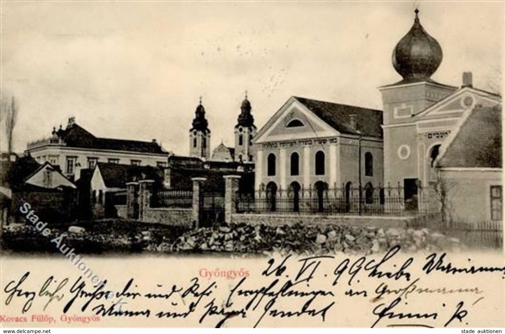 Synagoge GYÖNGYÖS,Ungarn - I Synagogue - Judaika