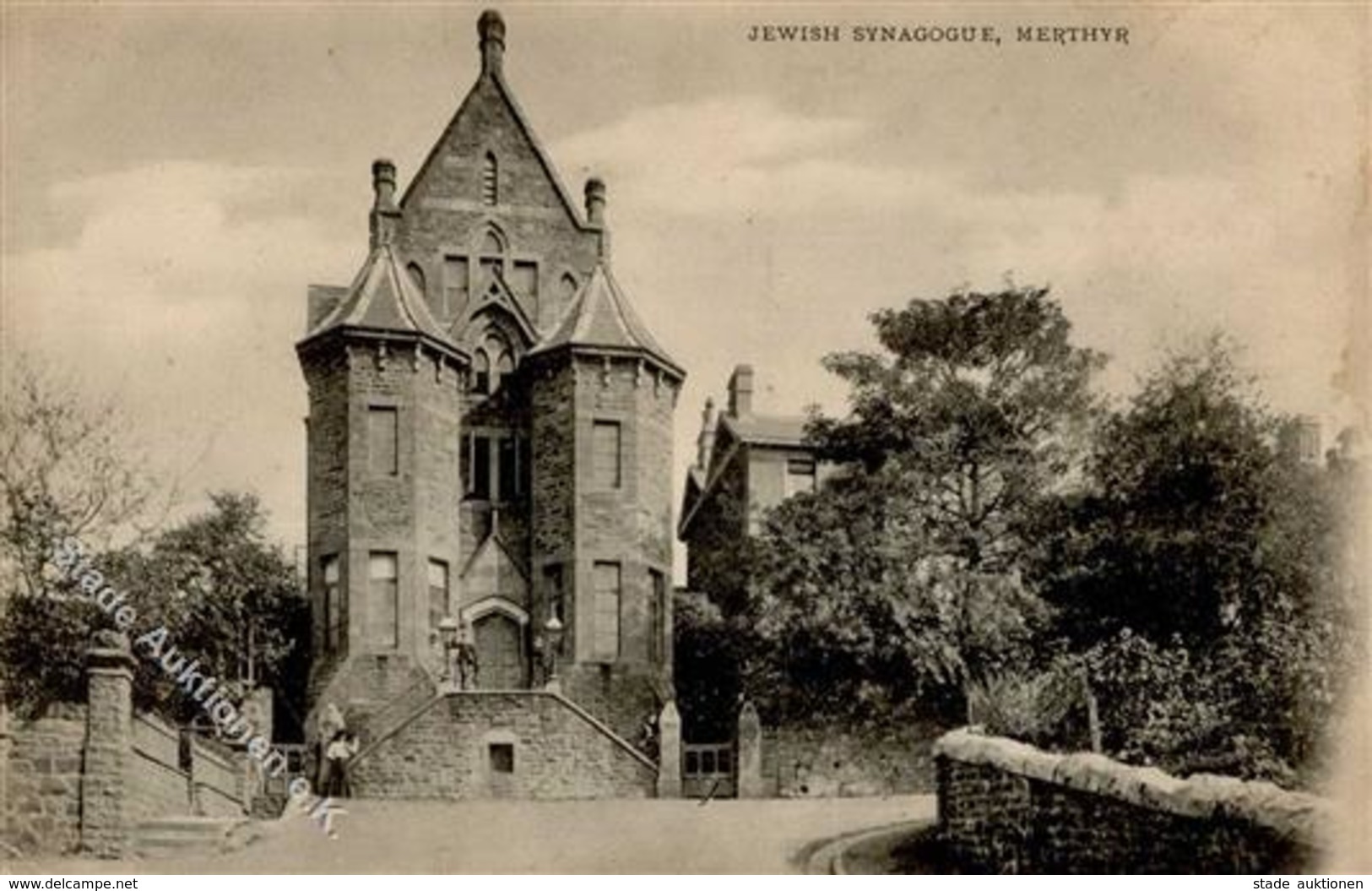 Synagoge MERTHYR,England - I-II Synagogue - Judaika