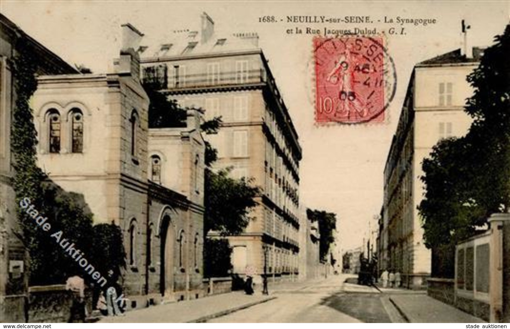 Synagoge NEUILLY Sur SEINE - Frankreich I Synagogue - Judaika