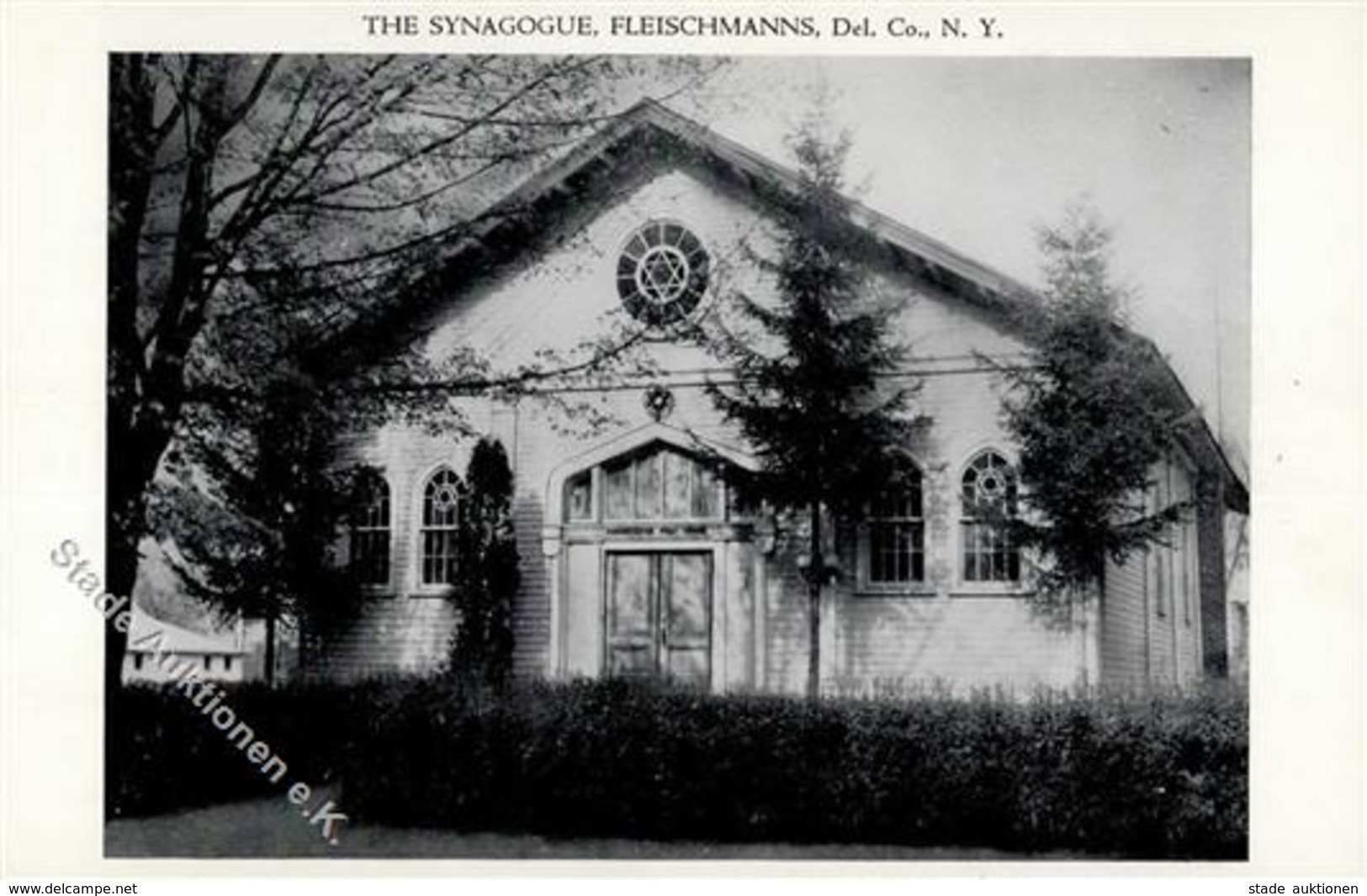 Synagoge New York City USA Fleischmann I-II Synagogue - Judaika