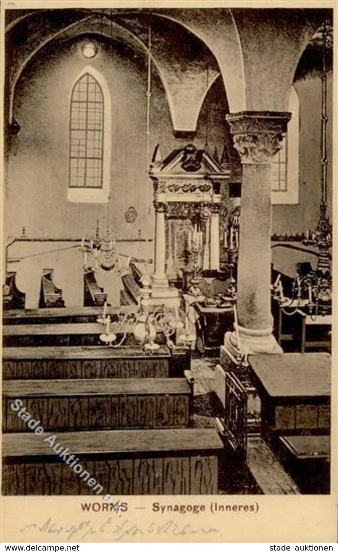 Synagoge WORMS - Inneres Der Synagoge I Synagogue - Judaika