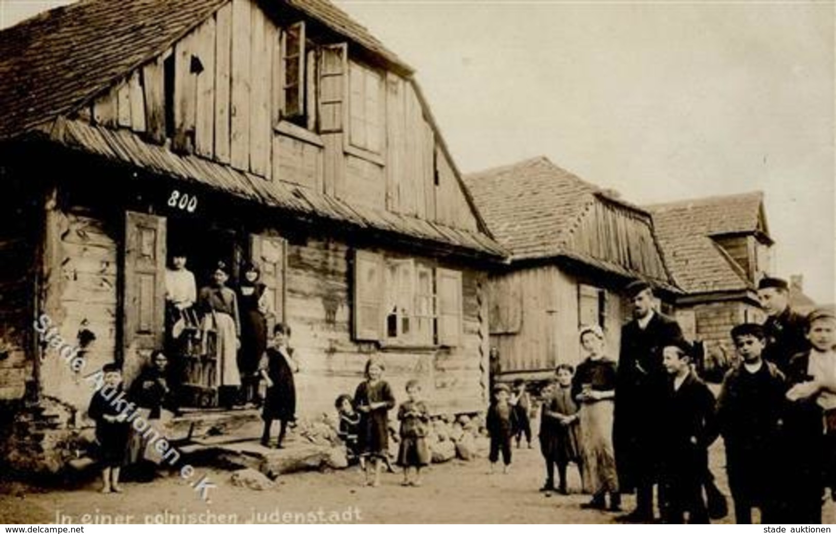 Judaika - Foto-Ak - In Einer Polnischen JUDENSTADT I-II Judaisme - Judaika