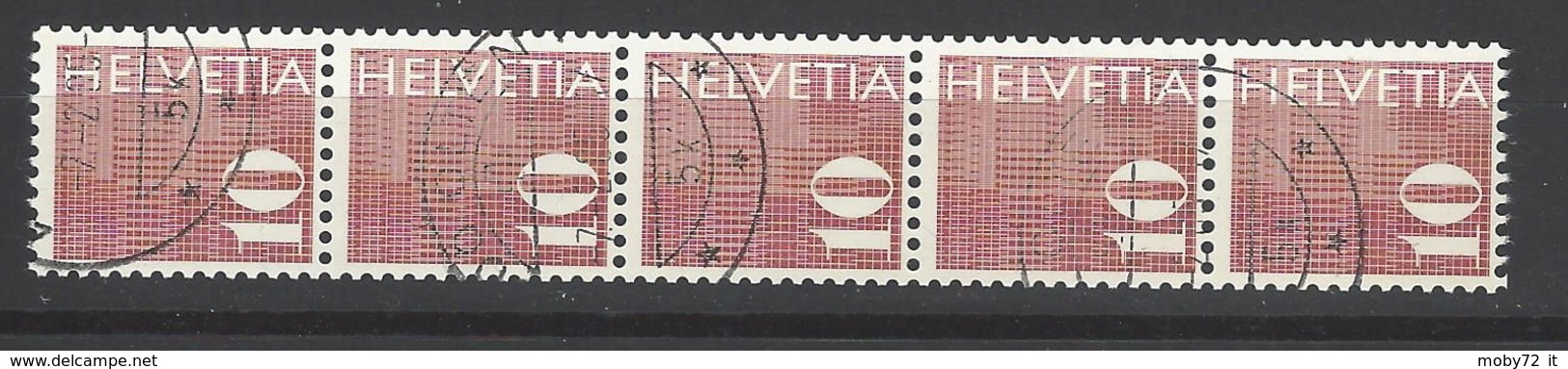 Svizzera - 1970 - Usato/used - Rollenmarken - Mi N. 933 - Rouleaux