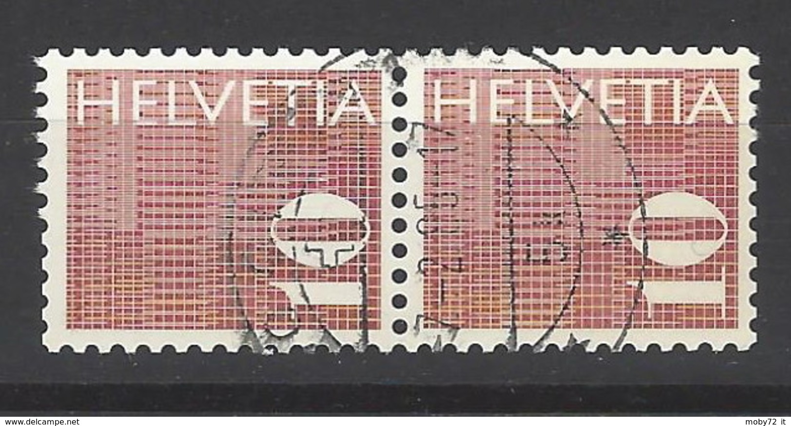 Svizzera - 1970 - Usato/used - Rollenmarken - Mi N. 933 - Rouleaux