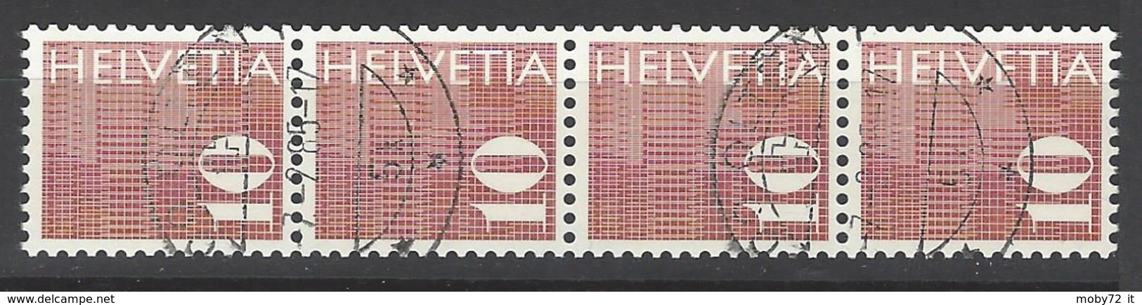 Svizzera - 1970 - Usato/used - Rollenmarken - Mi N. 933 - Francobolli In Bobina