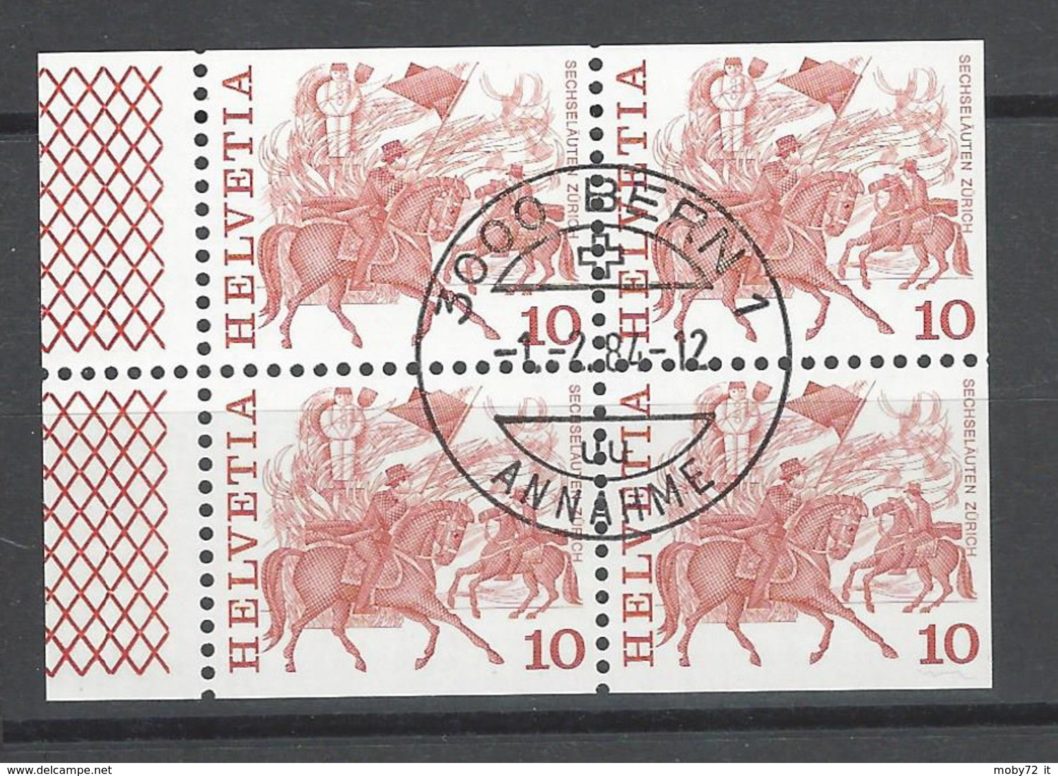 Svizzera - 1977 - Usato/used - H-Blatt 146 - Usati