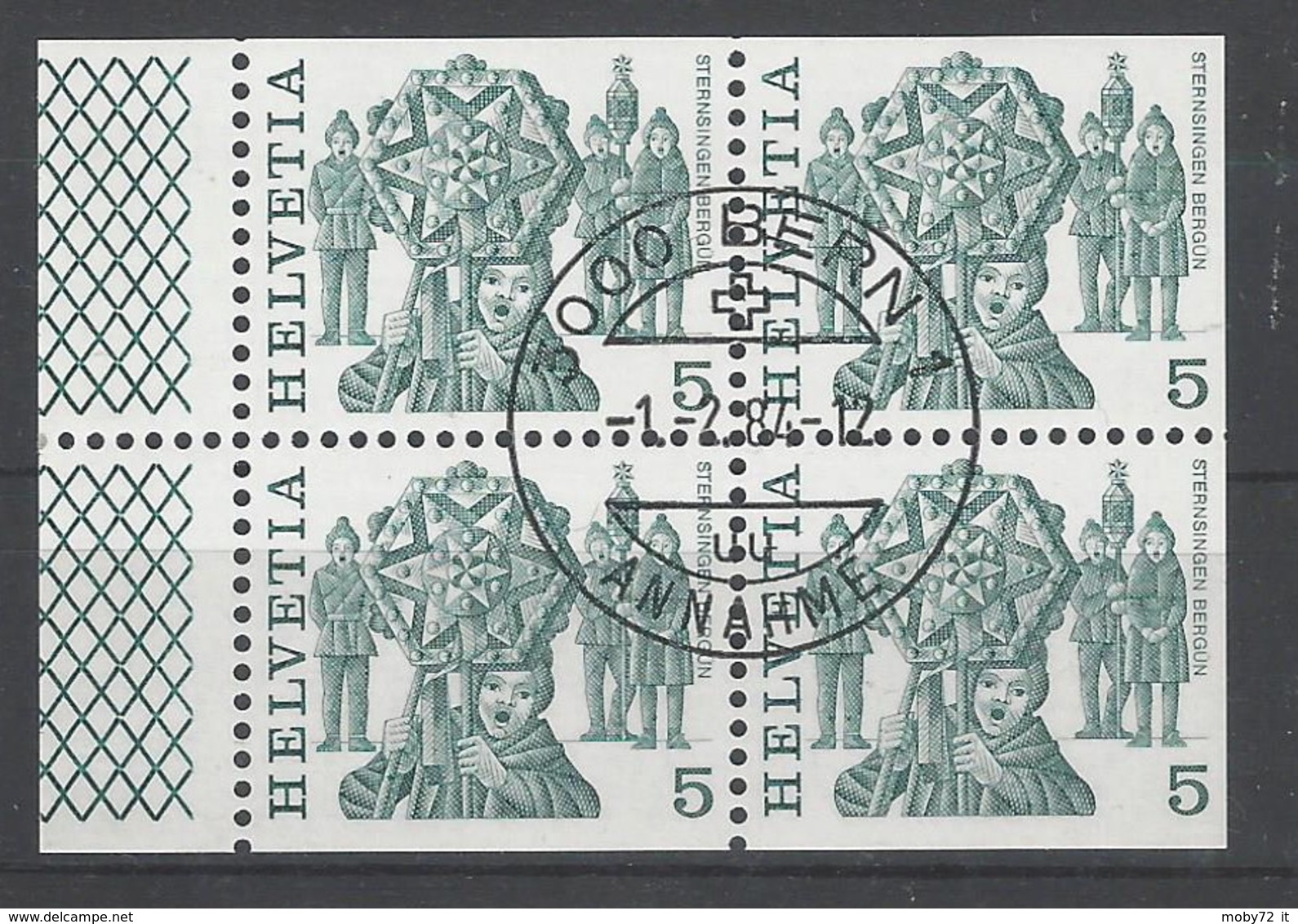 Svizzera - 1977 - Usato/used - H-Blatt 145 - Usati