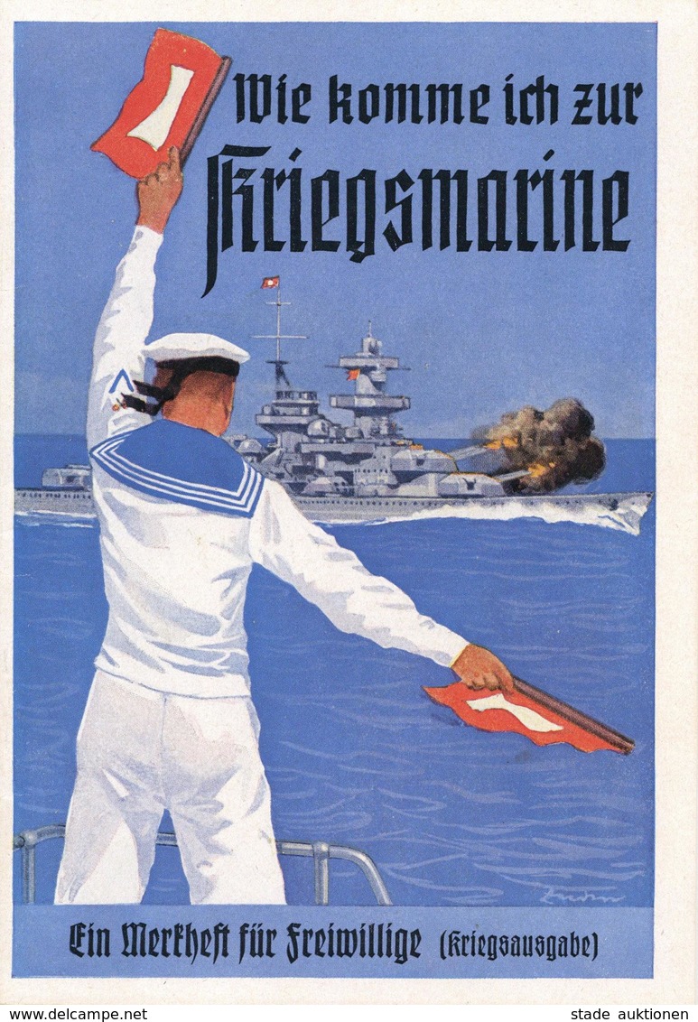 Schiff Kreuzer WK II 2 Merkhefte Wie Komme Ich Zur Kriegsmarine II Bateaux Bateaux - Guerra
