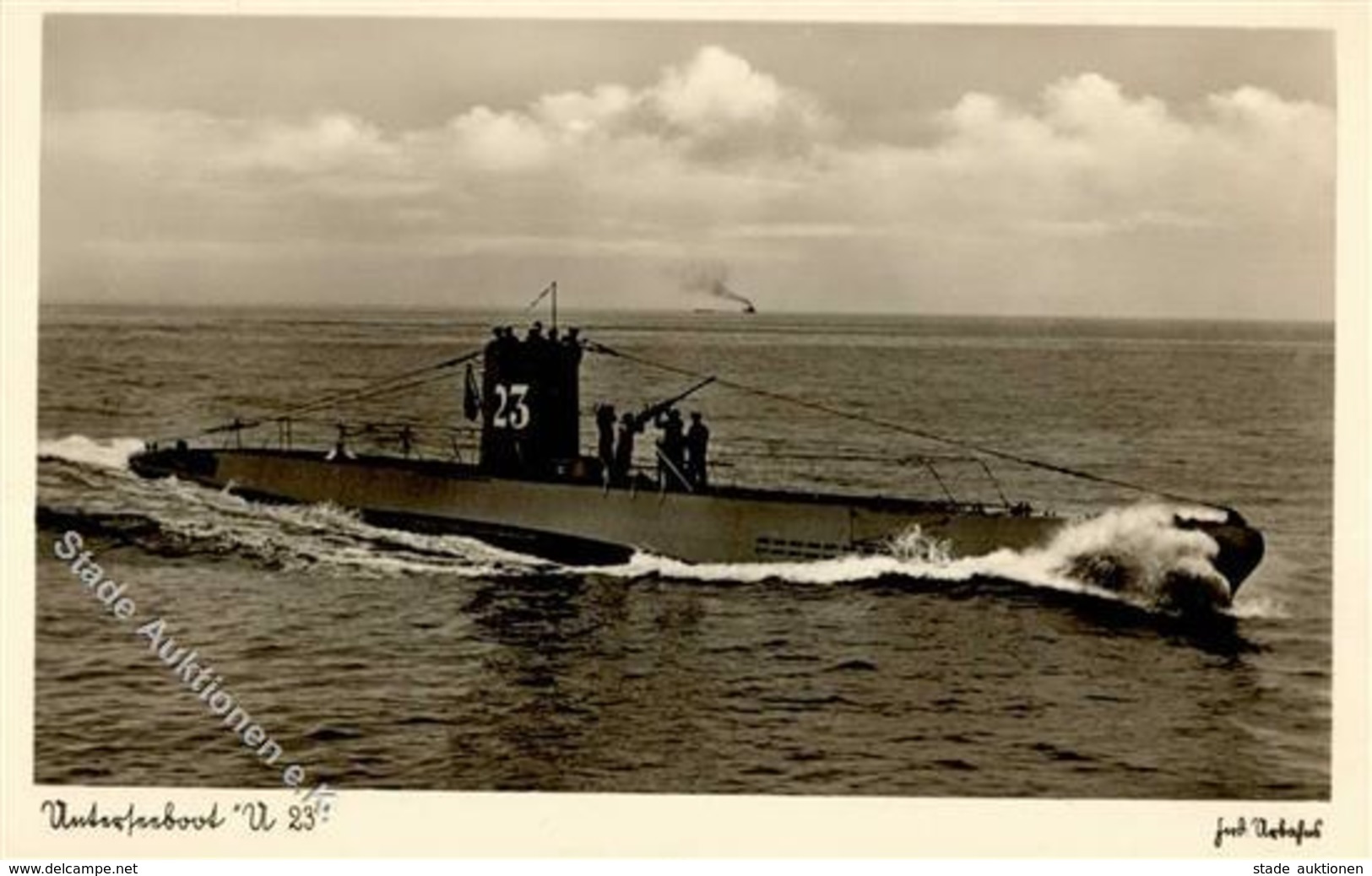 U-BOOT WK II - U 23 I - Sottomarini