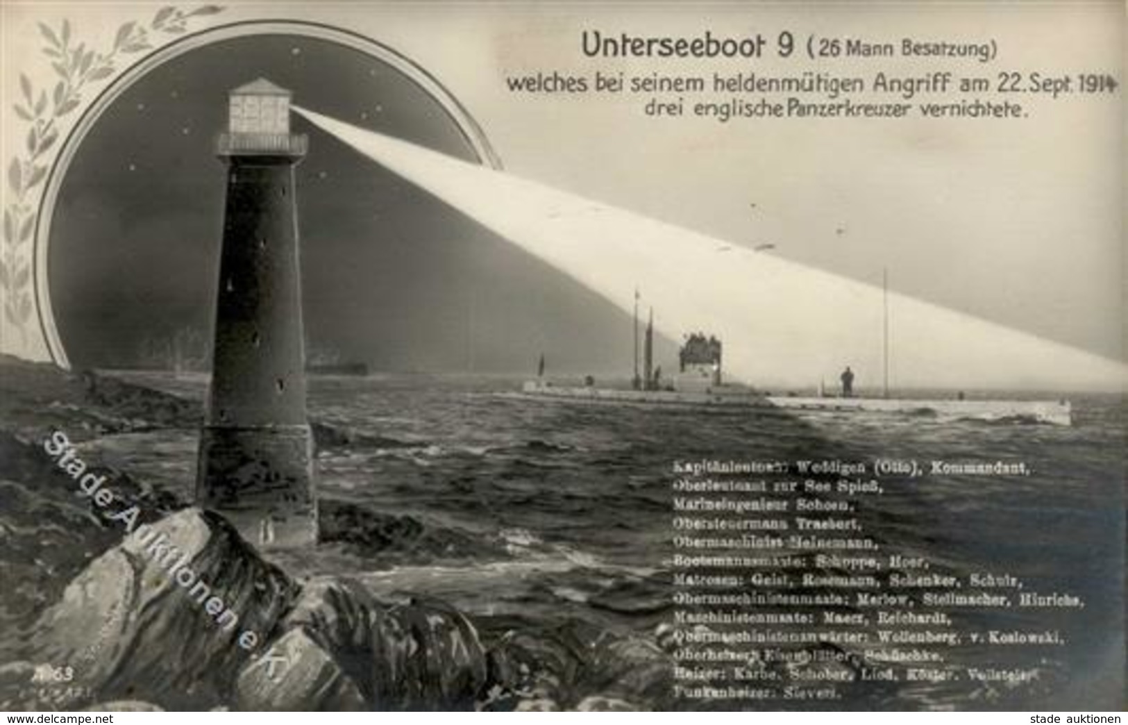 U-Boot Unterseeboot U 9 I-II - Guerra