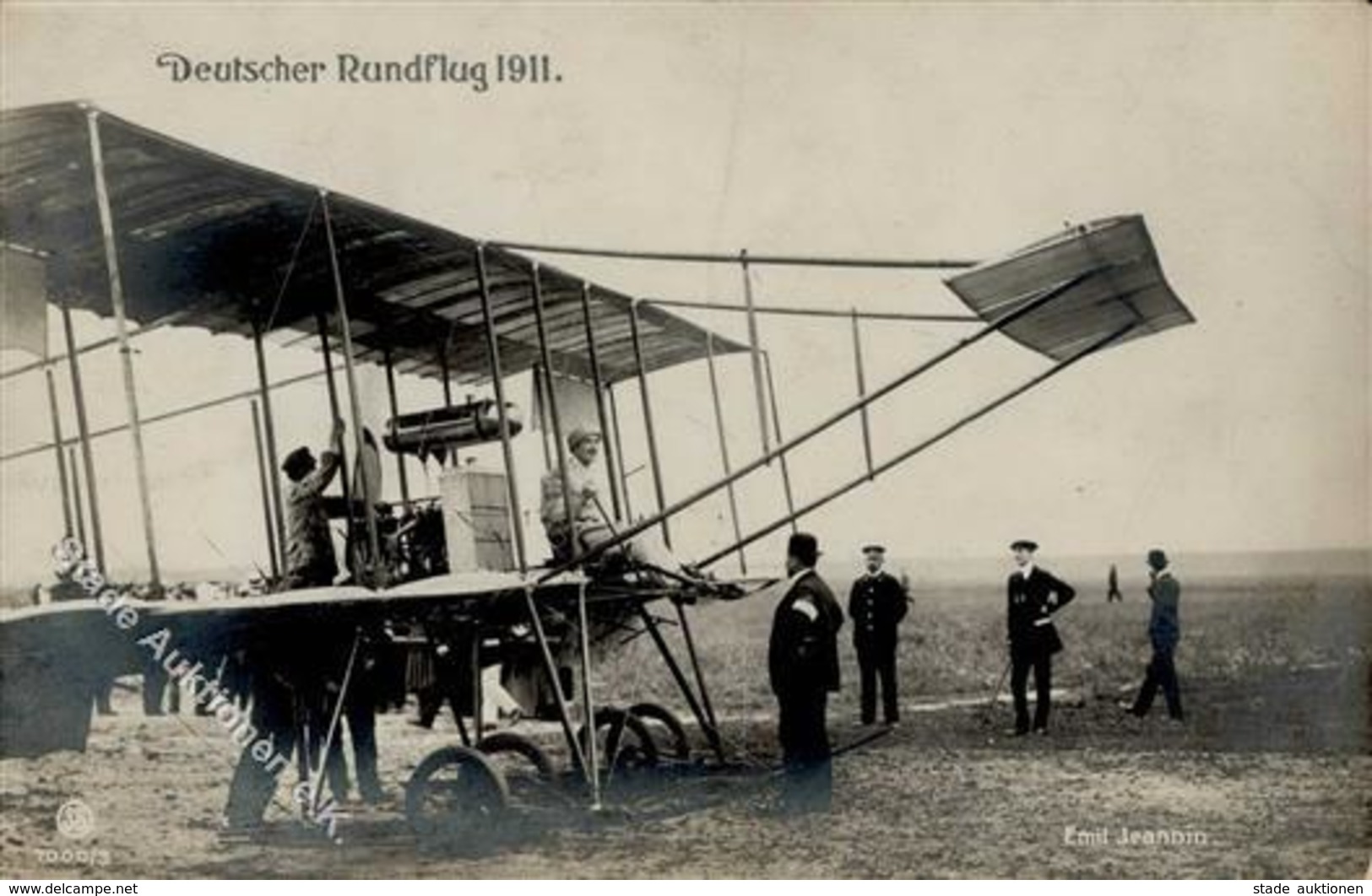 Flugereignis Deutscher Rundflug  Foto AK 1911 I-II Aviation - Aviatori