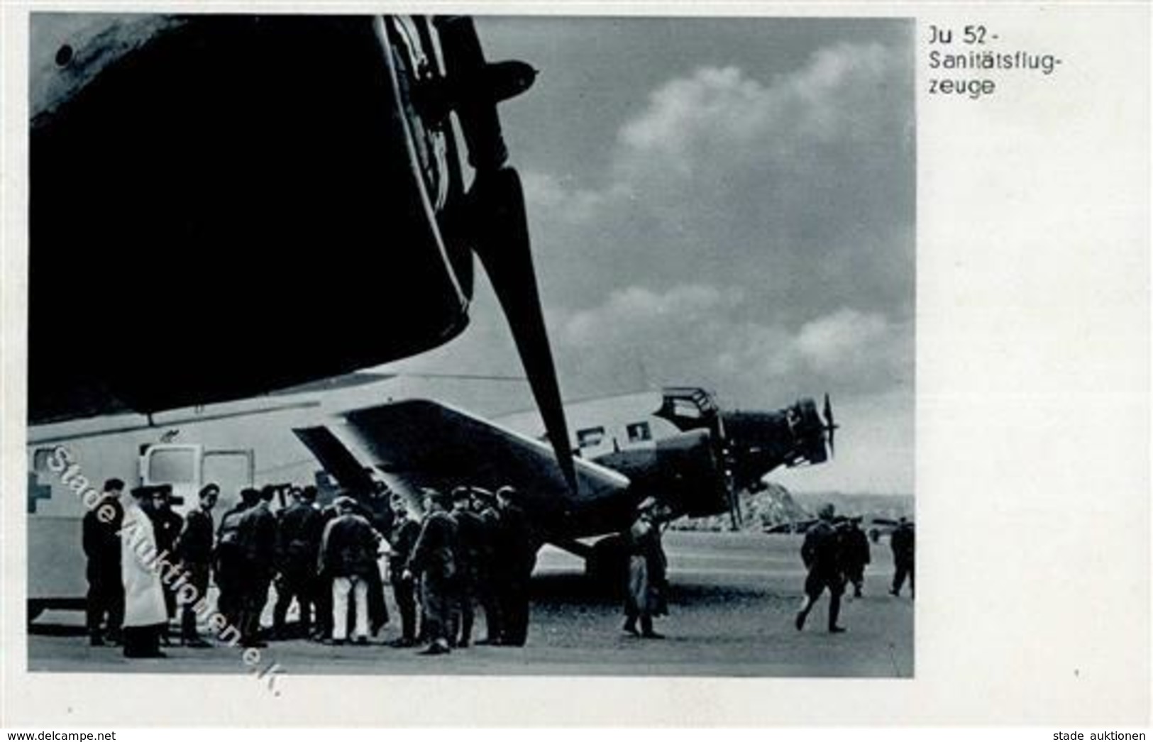 Junkers WK II Ju 52 Sanitätsflugzeuge I-II - 1939-1945: 2a Guerra