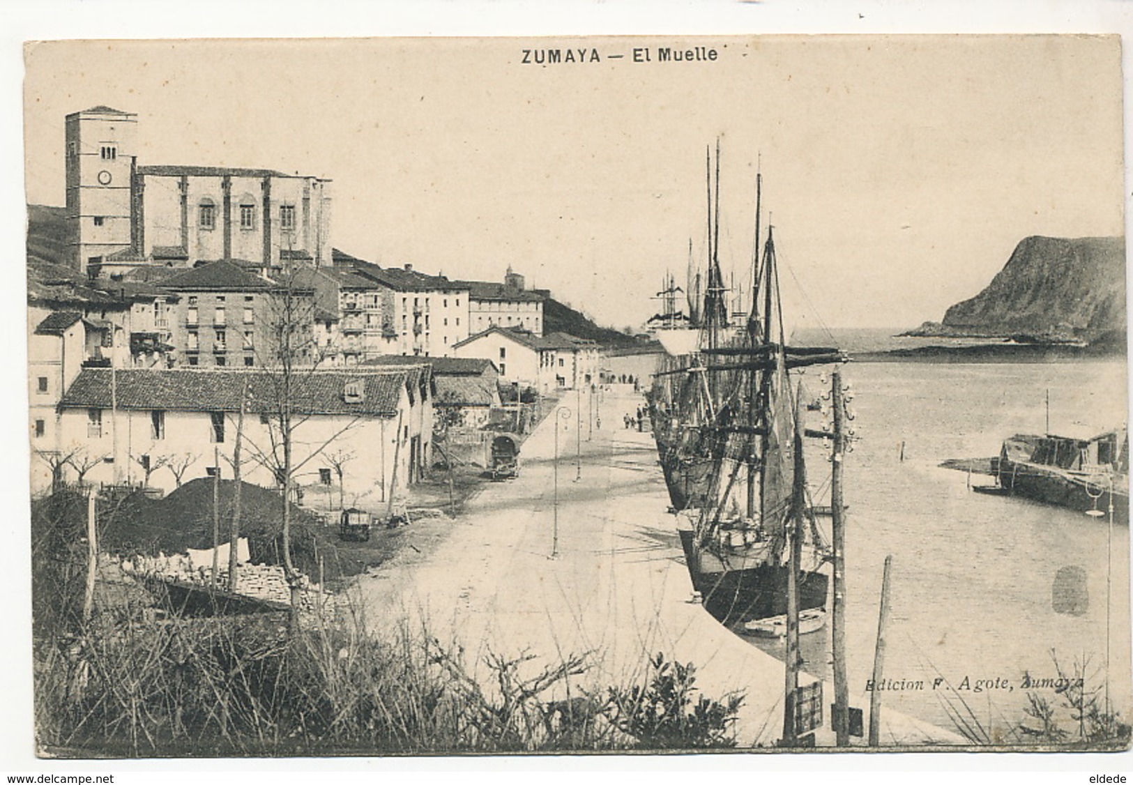 Zumaya El Muelle  Edicion Agote - Guipúzcoa (San Sebastián)