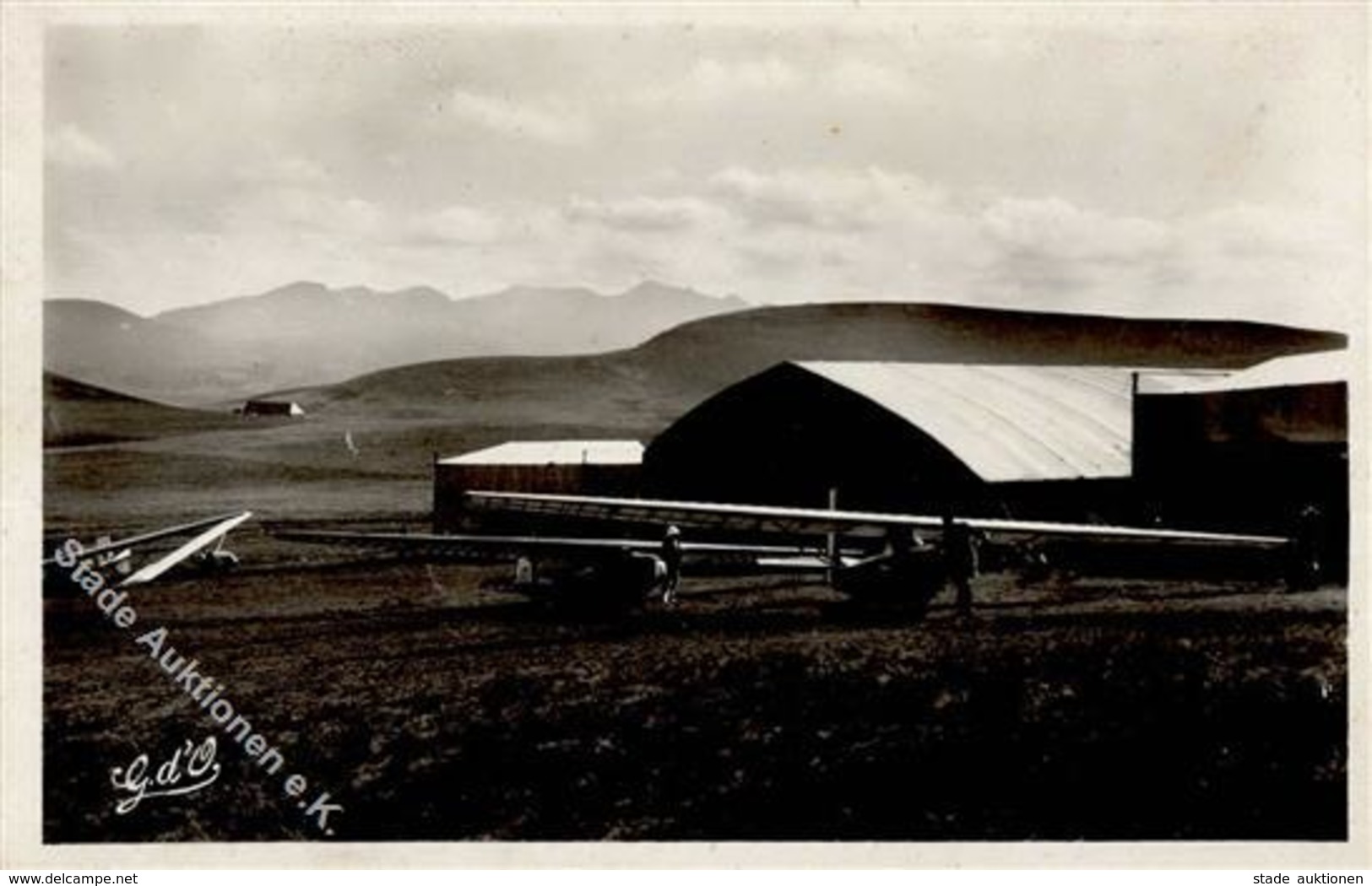 Segelflug L'Auvergne Foto AK I-II - Aviatori