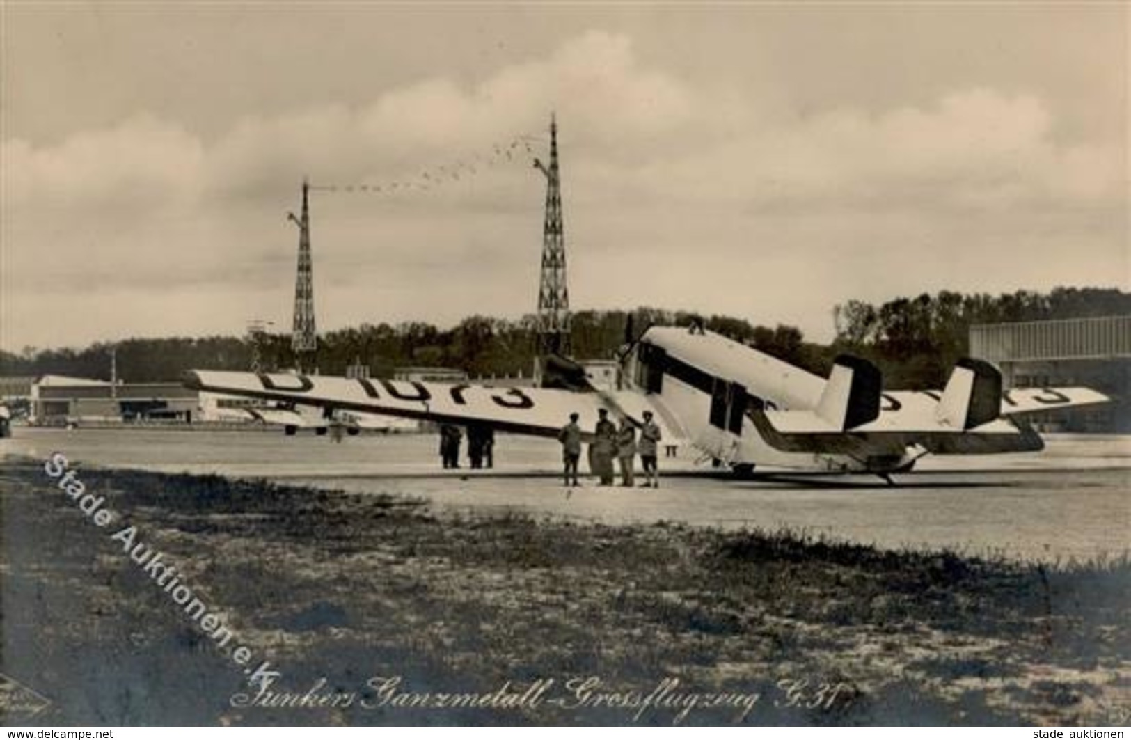 JUNKERS - Ganzmetall-Grossflugzeug G 31 I - Aviatori