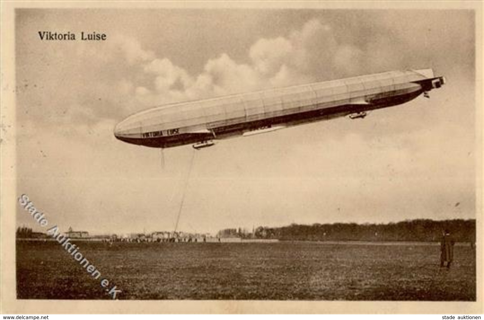 Zeppelin Dresden (O8000) Luise Viktoria 1912 I-II Dirigeable - Dirigibili