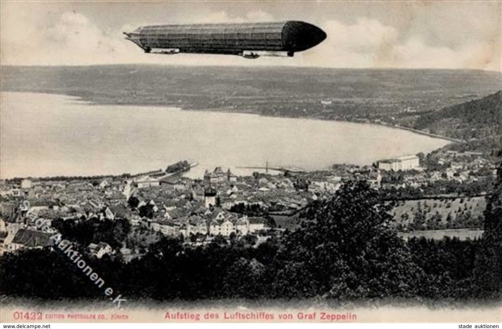 Zeppelin Konstanz (7750) 1907 I-II Dirigeable - Dirigibili