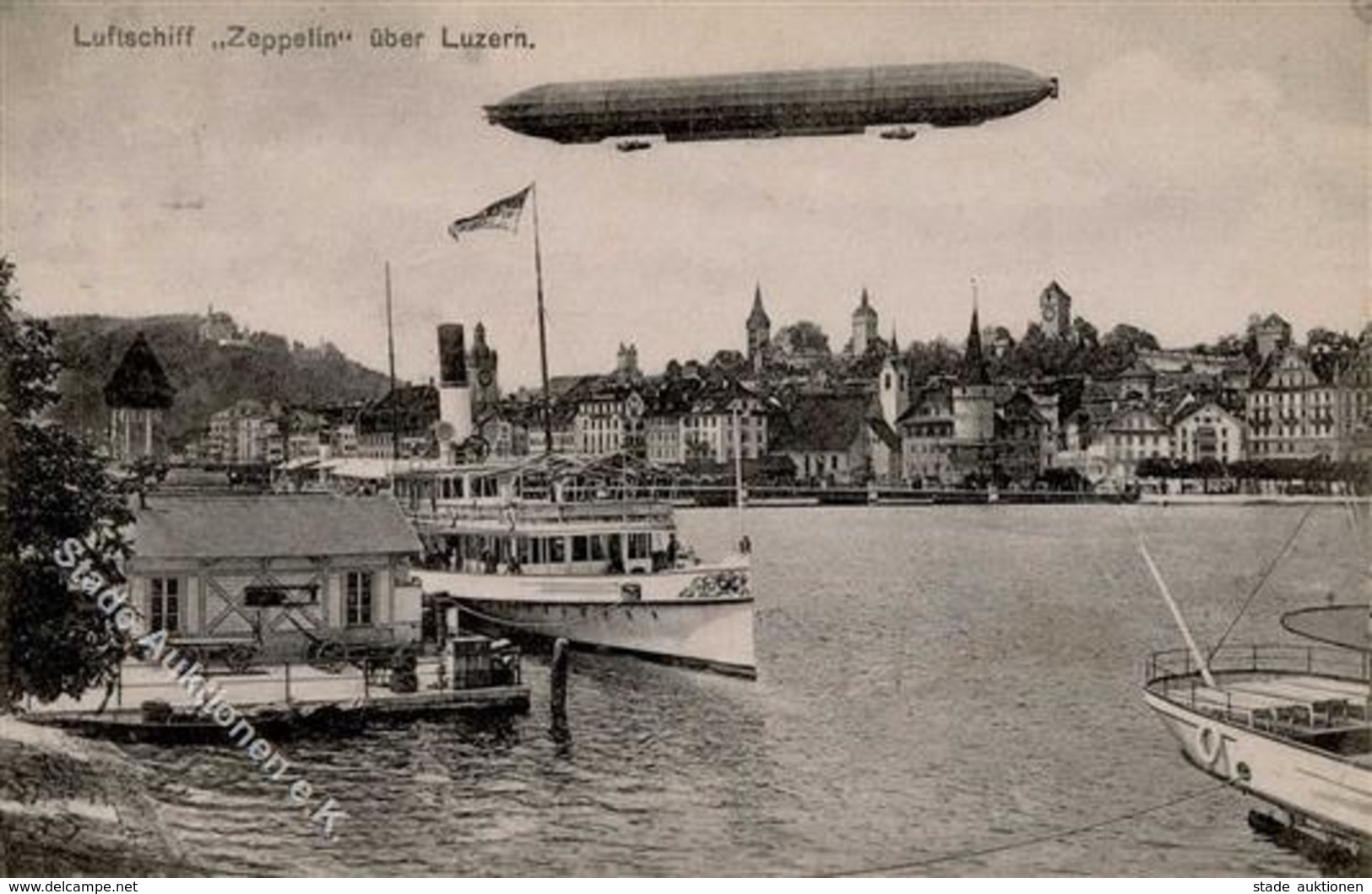 Zeppelin Luzern (6000) Schweiz I-II Dirigeable - Dirigibili