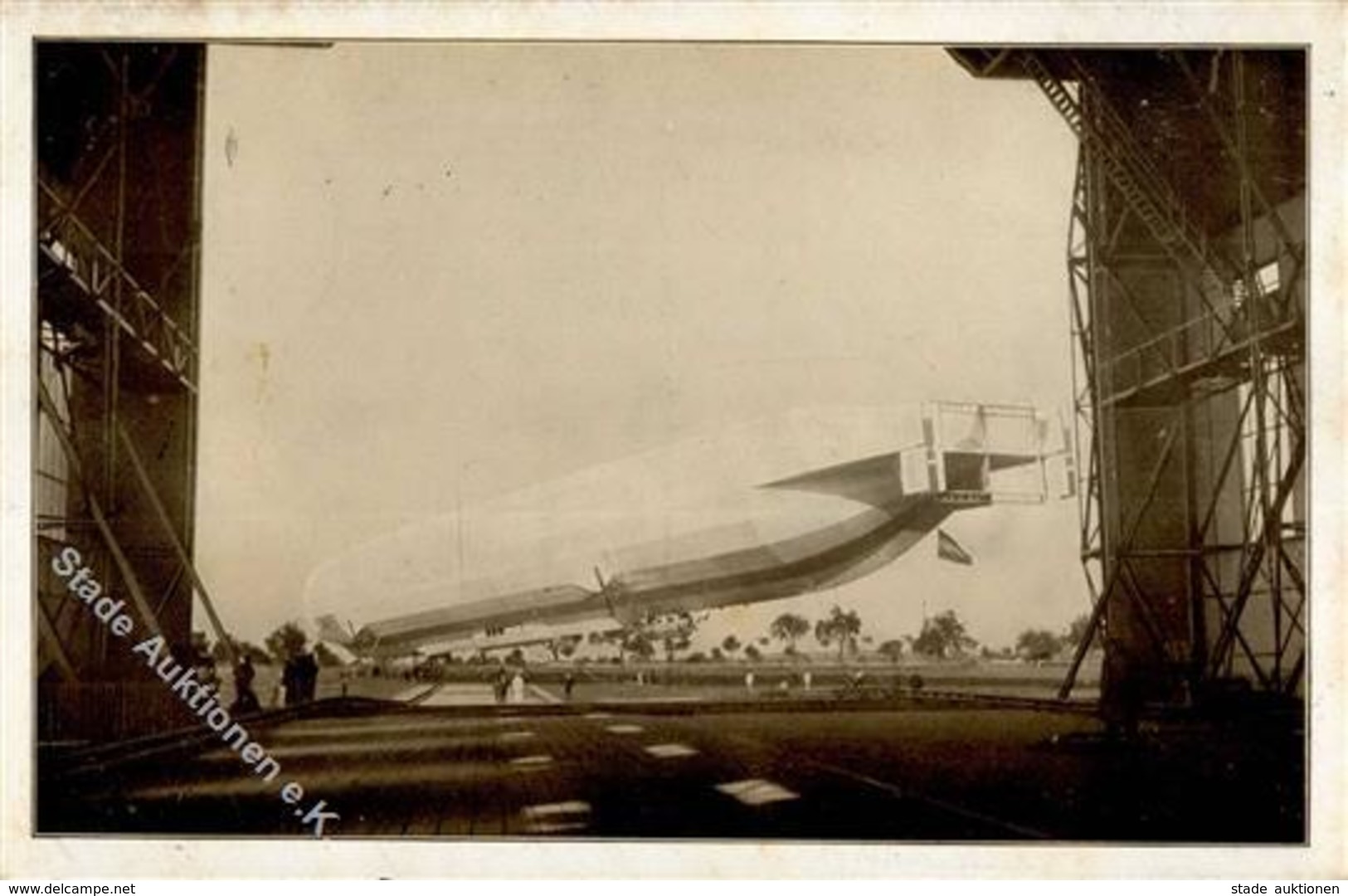 Zeppelin Stations U. Landungsplatz  1912 I-II Dirigeable - Zeppeline