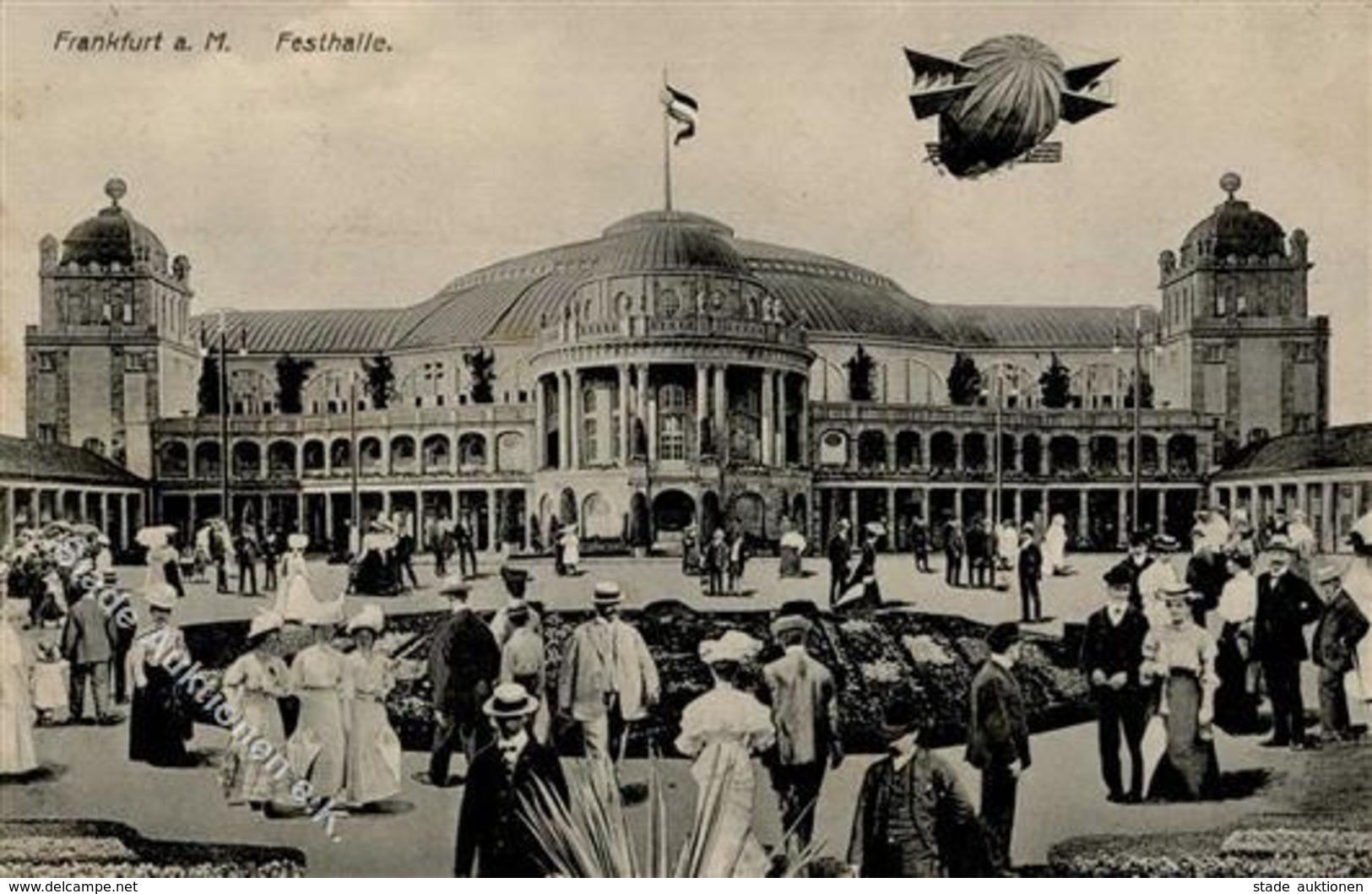 ILA Frankfurt (6000) Festhalle 1909 I-II - Dirigibili