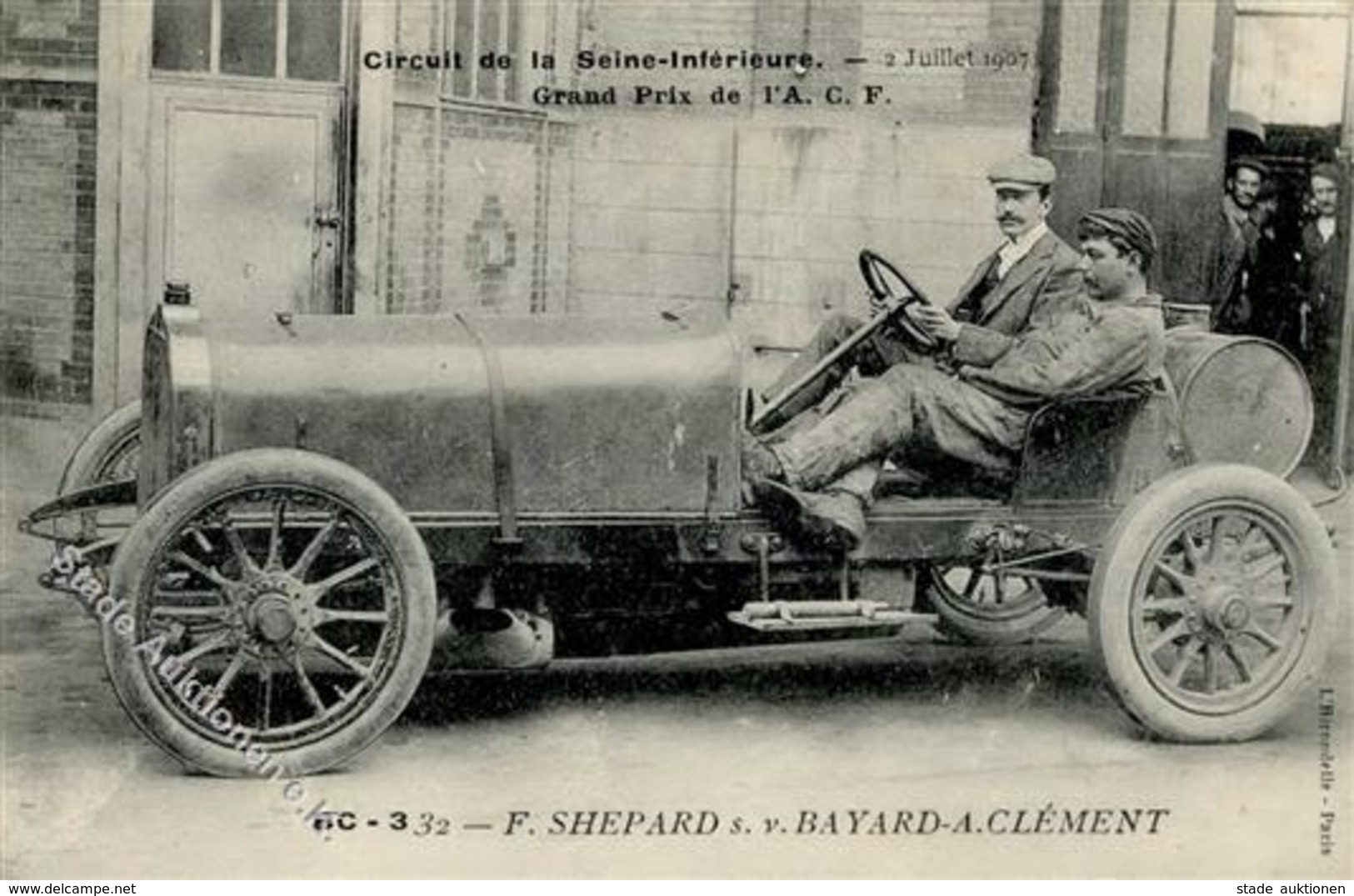 Oldtimer F. Shepard S.v. Bayard A. Clementi I-II - Altri & Non Classificati