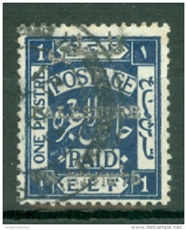 Palestine: 1921   E.E.F. 'Palestine' OVPT    SG52    1P   Used - Palestine