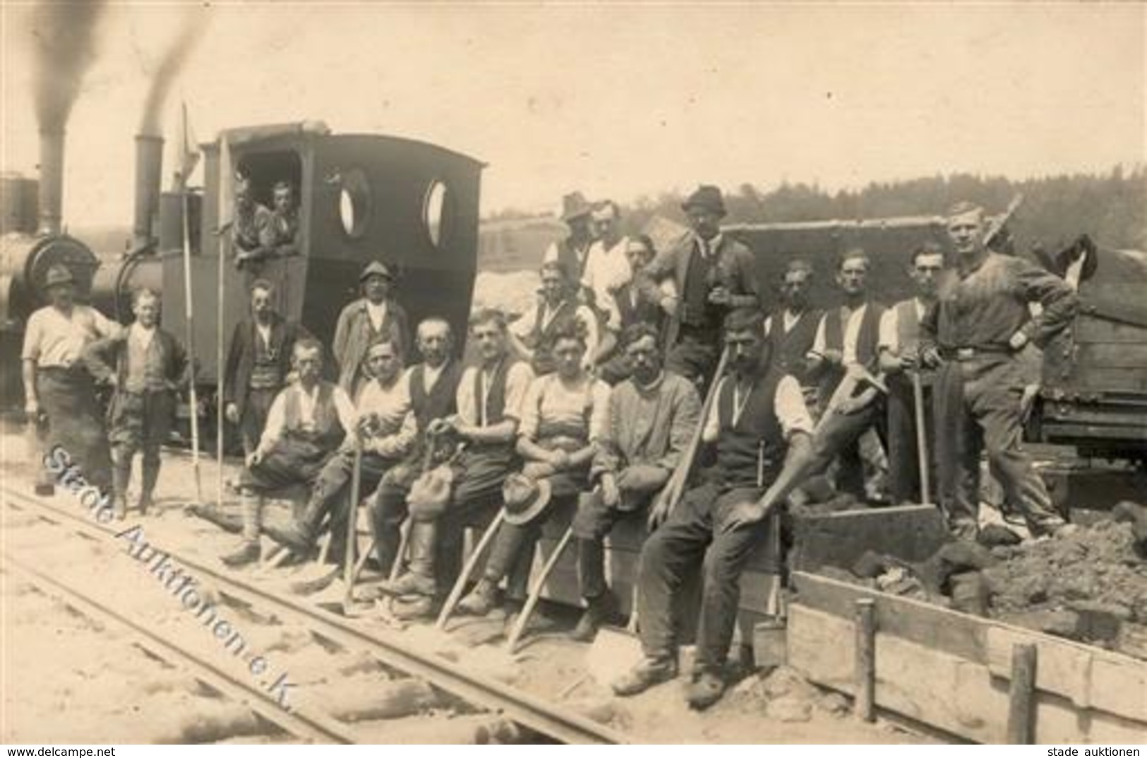 FELDBAHN - Foto-Ak München I-II - Eisenbahnen