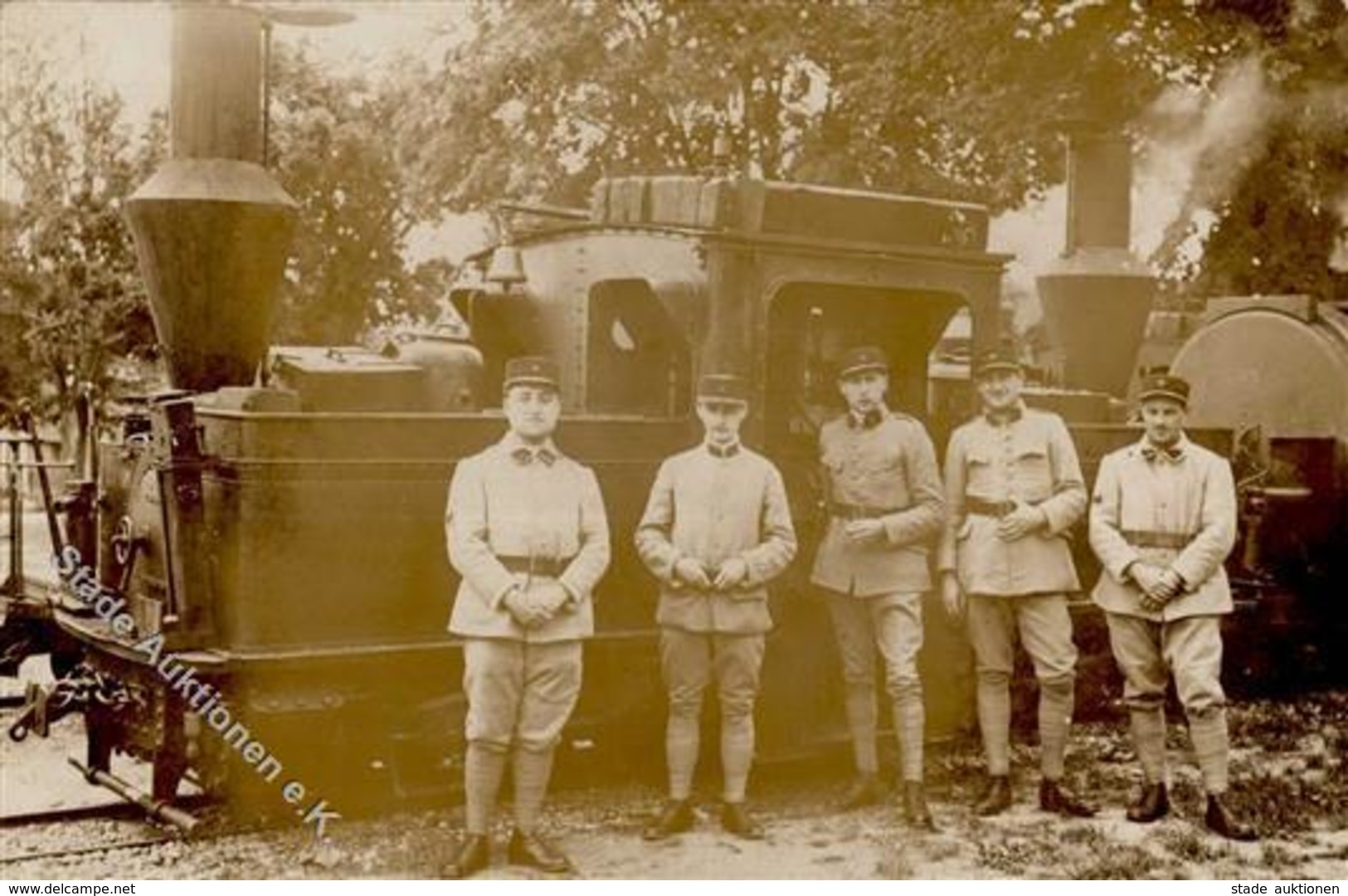 Kleinbahn Frankreich Foto AK I-II - Eisenbahnen