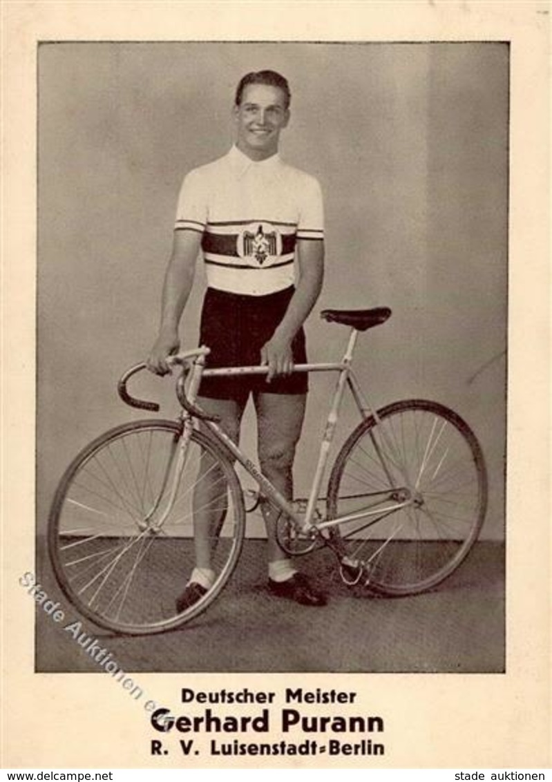 FAHRRAD - Deutscher Meister Gerhard Purann I - Treni