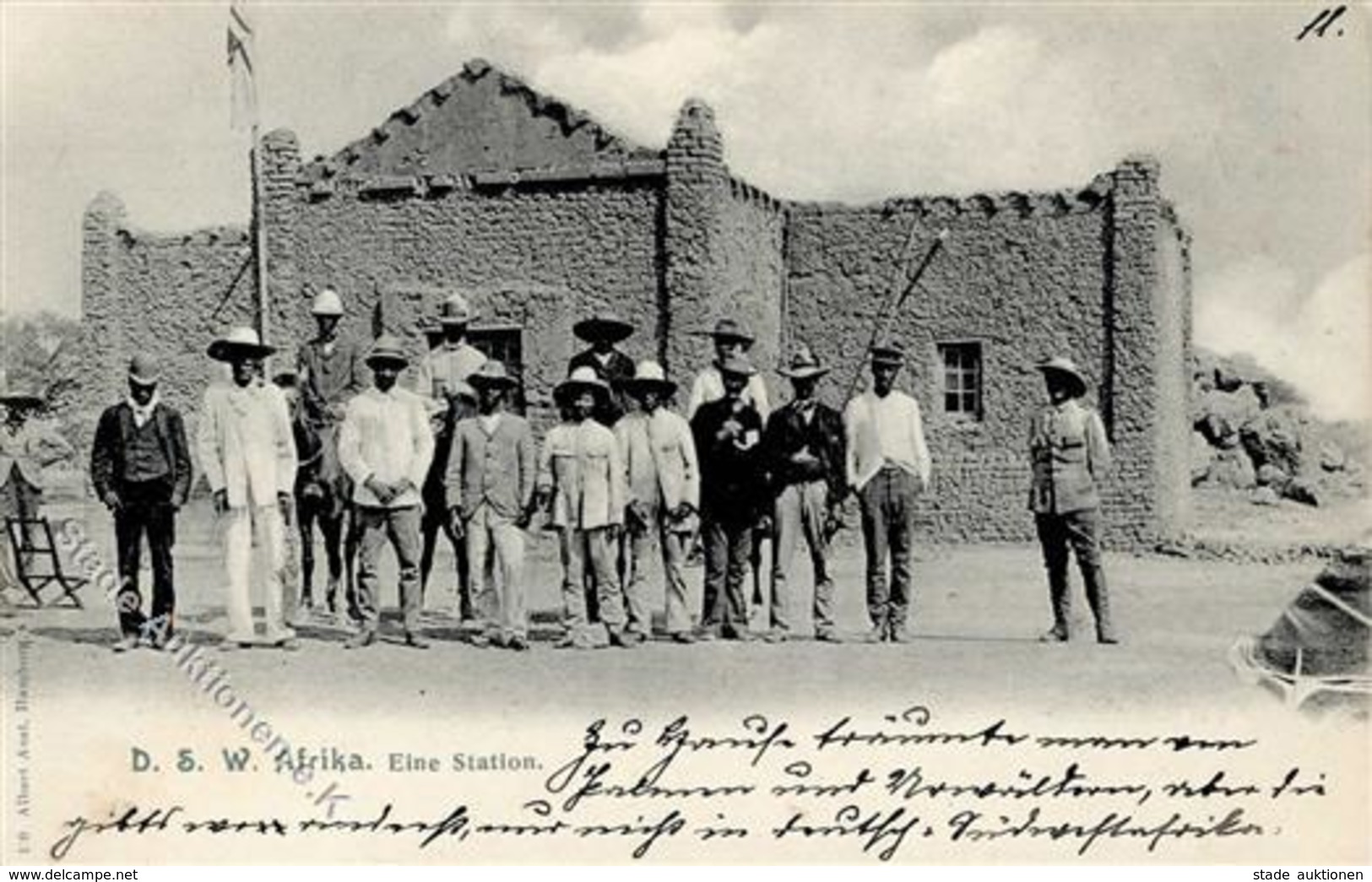 Kolonien Deutsch-Südwestafrika Eine Station Stpl. Karibib 8.4.06 U. Soldatenbriefstempel Kaisl. Schutztruppe Etappenkomm - Geschichte