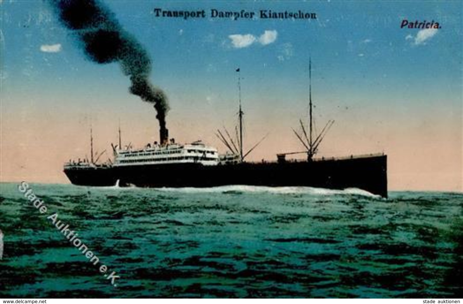 Kolonien Kiautschou Transportdampfer Patricia I-II Colonies - Storia