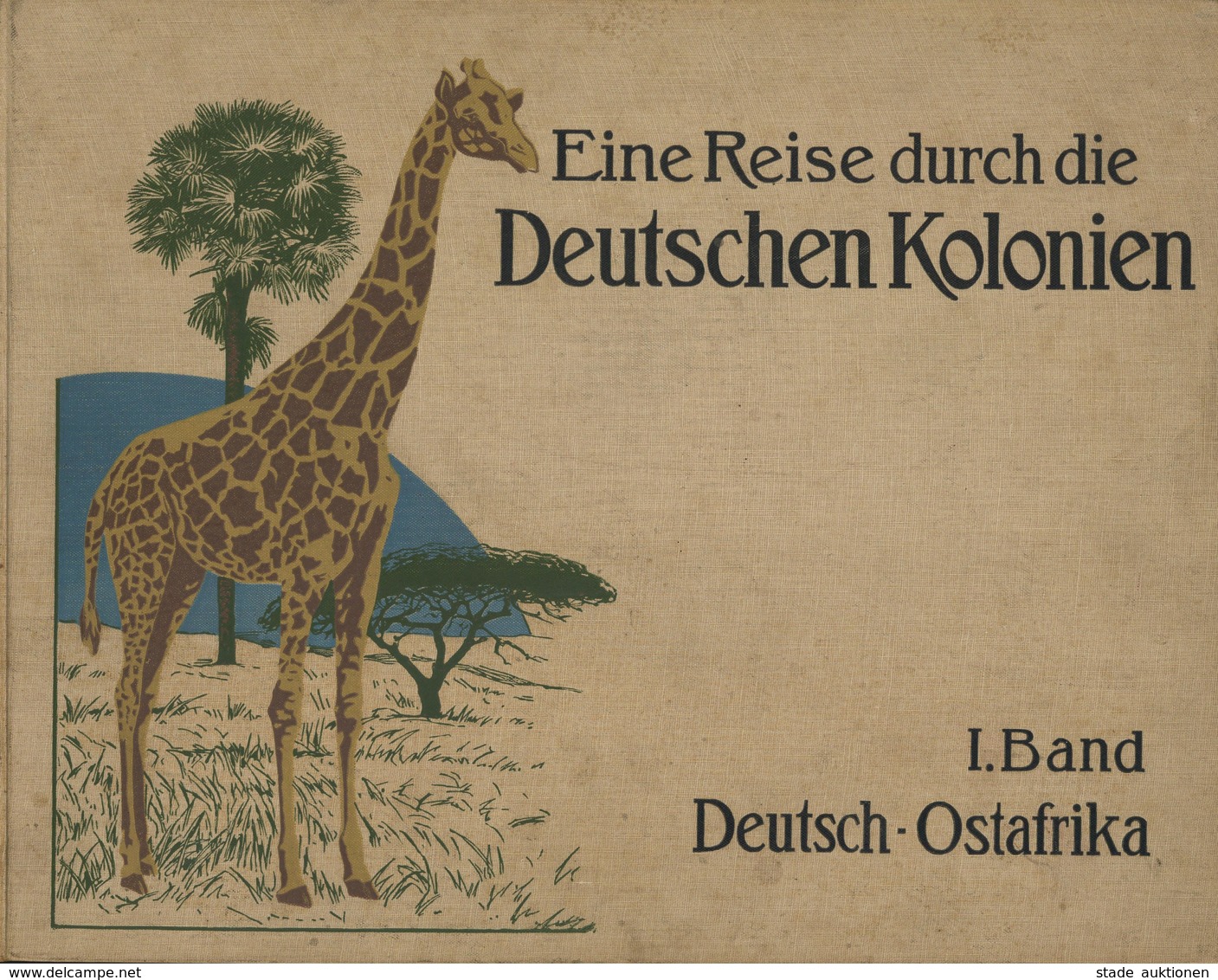 Buch Kolonien Eine Reise Durch Die Deutschen Kolonien Deutsch Ostafrika 1. Band Hrsg. Zeitschrift Kolonie Und Heimat 191 - Storia