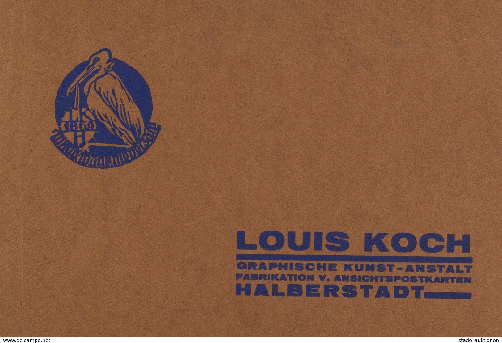 AK-Geschichte Louis Koch Graphische Kunst Anstalt Mustermappe Mit 11 Ansichtskarten I- - Storia
