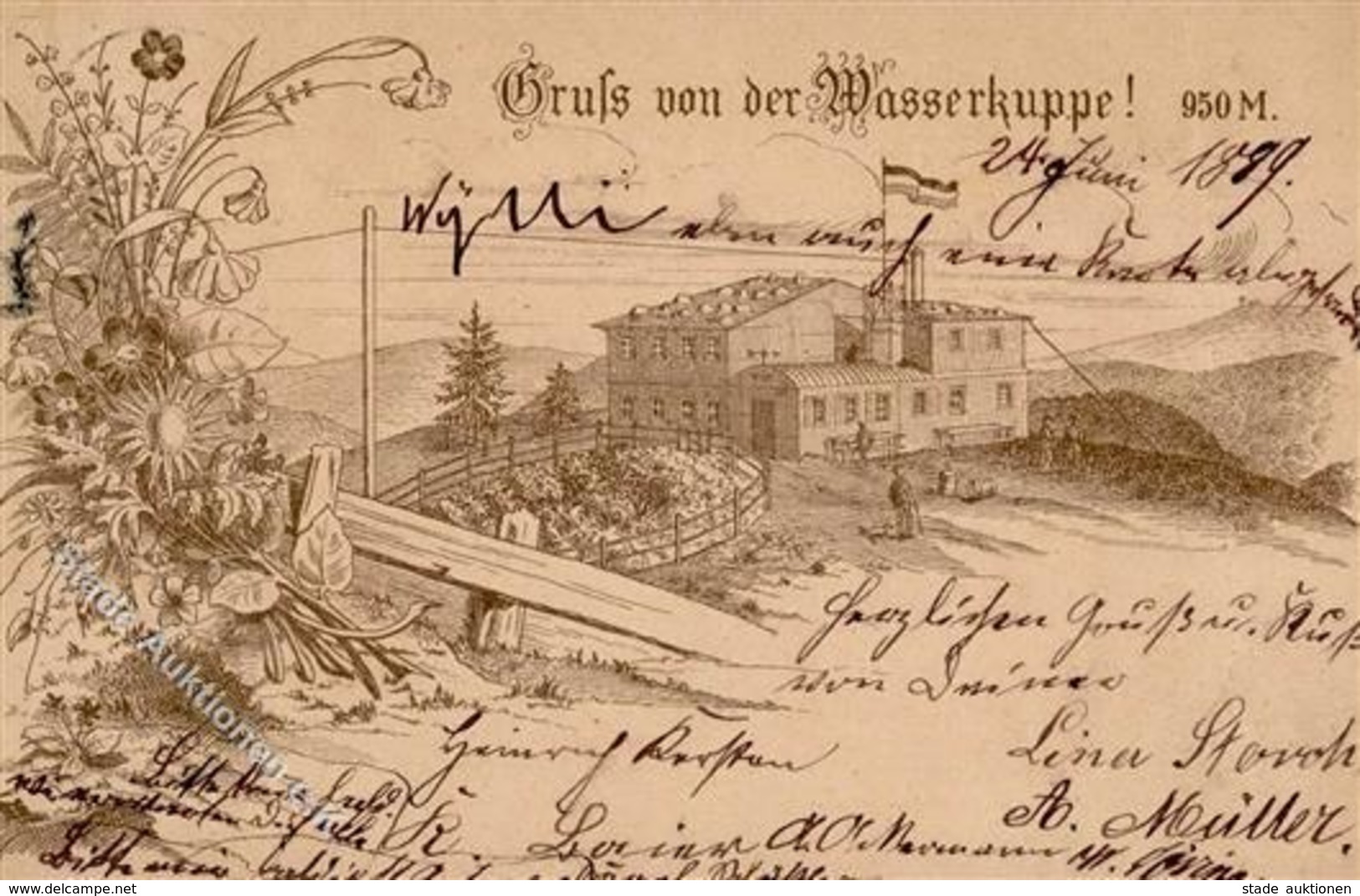 Vorläufer 1889 Wasserkuppe II (Stauchung) - Non Classificati