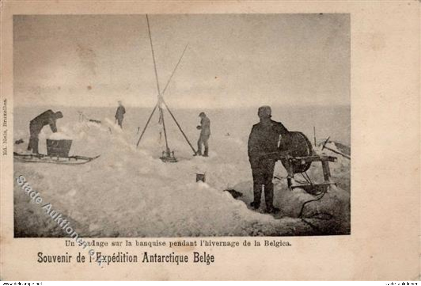 Expedition Expedition Antarctique Belge I-II (fleckig) - Non Classificati