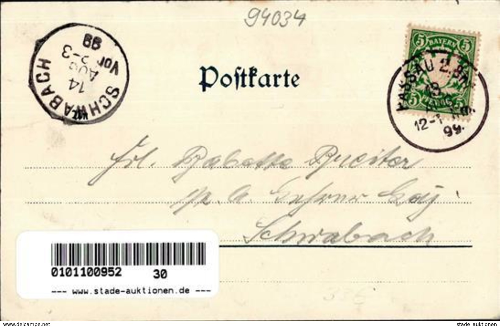 Berg Deutsch Österr. Alpenvereinsfest Lithographie 1899 I-II (fleckig) - Fiabe, Racconti Popolari & Leggende