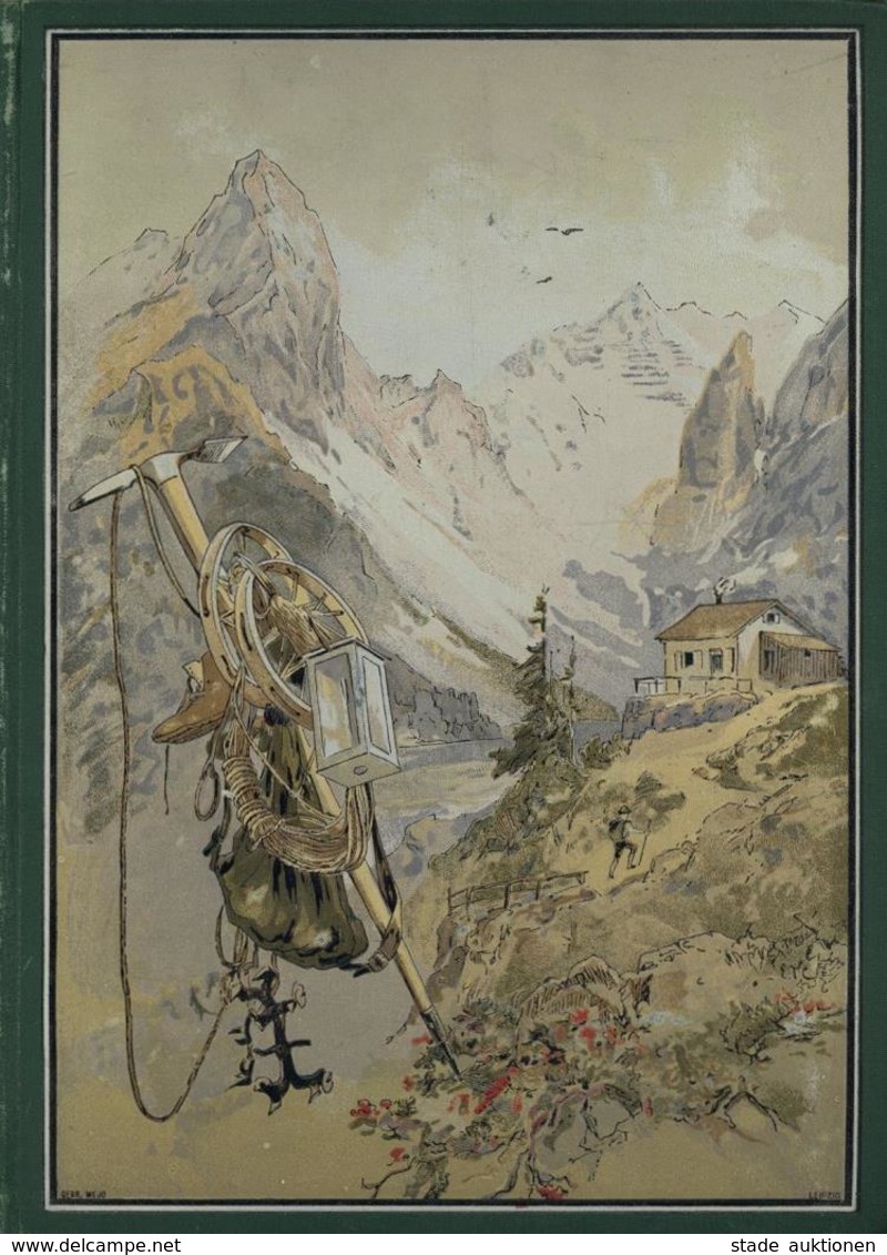 Berge Buch 20 Bände Zeitschrift Des Deutschen Und Österreichischen Alpenvereins 1895 - 1918 II - Fiabe, Racconti Popolari & Leggende