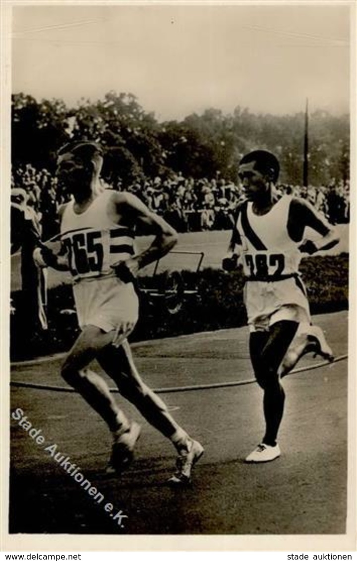 BERLIN OLYMPIA 1936 WK II - Nr. 105 - Sieger Marathonlauf I - Giochi Olimpici
