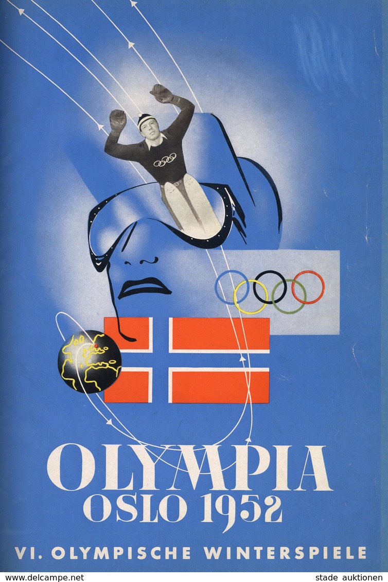 Olympiade Winterspiele Sommerspiele Zeitschrift Gebunden Teil 1 Olympia Oslo 1952 Teil 2 Helsinki 1952 Hrsg. M. Dumont S - Giochi Olimpici