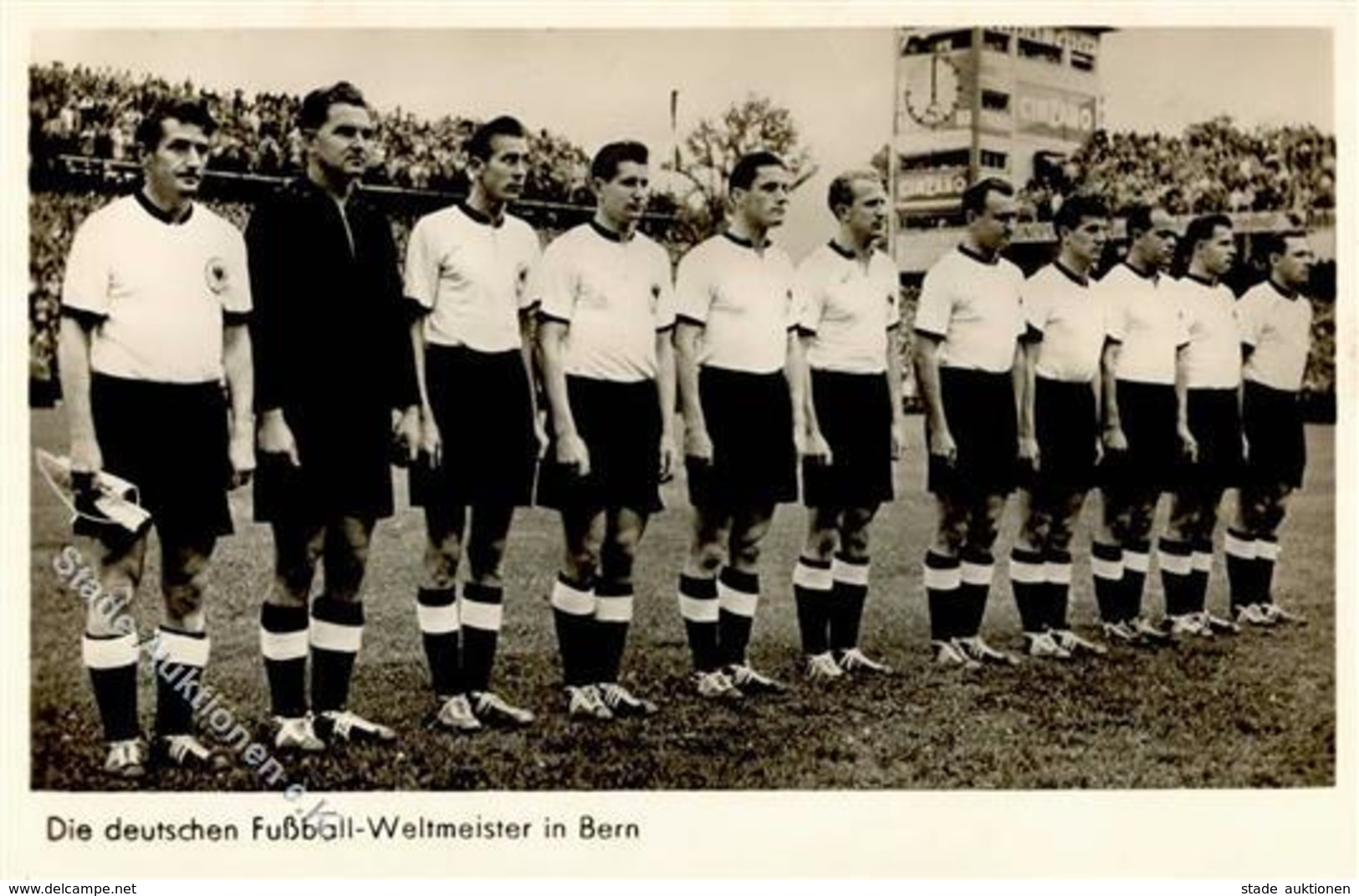 FUSSBALL - Die Deutschen Fussball-Weltmeister 1954 In Bern I - Calcio