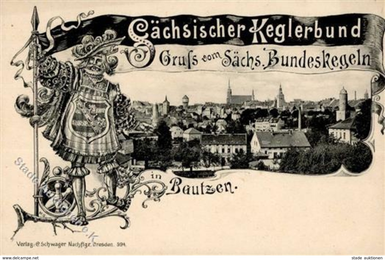 BAUTZEN - Gruss Vom Sächs. BUNDESKEGELN D. Sächs. Keglerbundes I - Altri & Non Classificati